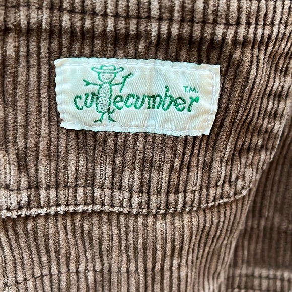 Vintage Cutecumber Toddler Corderoy Overalls - Picture 2 of 4